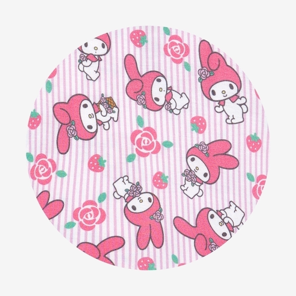 NIP New Posh Peanut Hello Kitty My Melody Ruffle Luxe Patoo - Picture 3 of 7